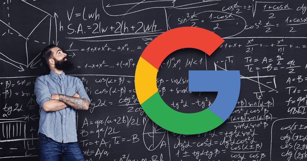 A man standing in front of a blackboard with a Google logo showcasing a Planethoster discount code.