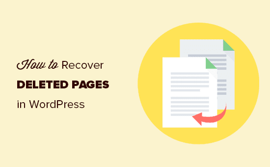 How to recover deleted pages in WordPress using the WPvivid plugin.