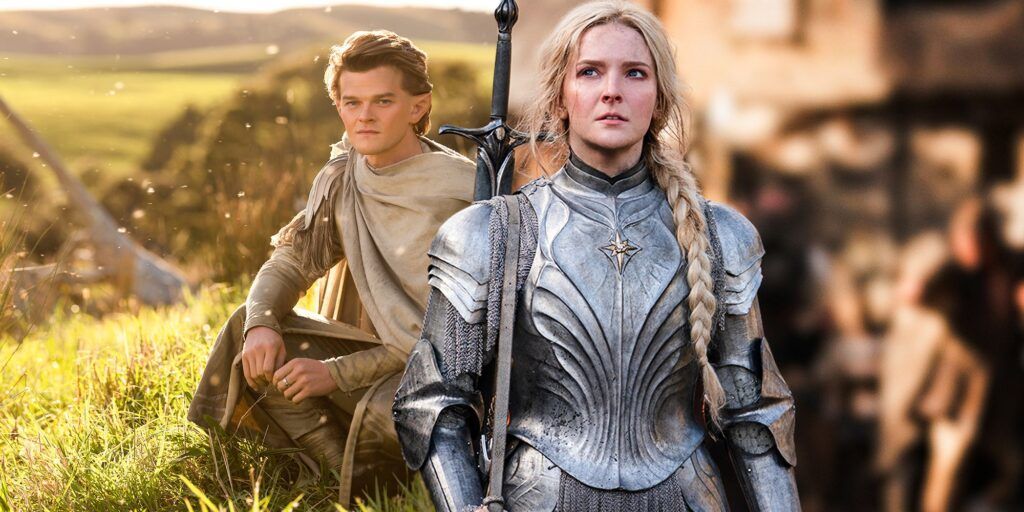 LOTR: The Rings of Power First Images Reveal Young Galadriel & Elrond