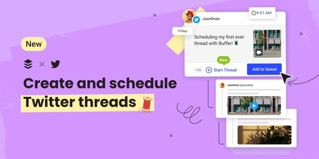 New to Buffer: Twitter Threads Scheduling - Corporate B2B Sales & Digital Marketing Agency / Consultants in Cardiff covering UK