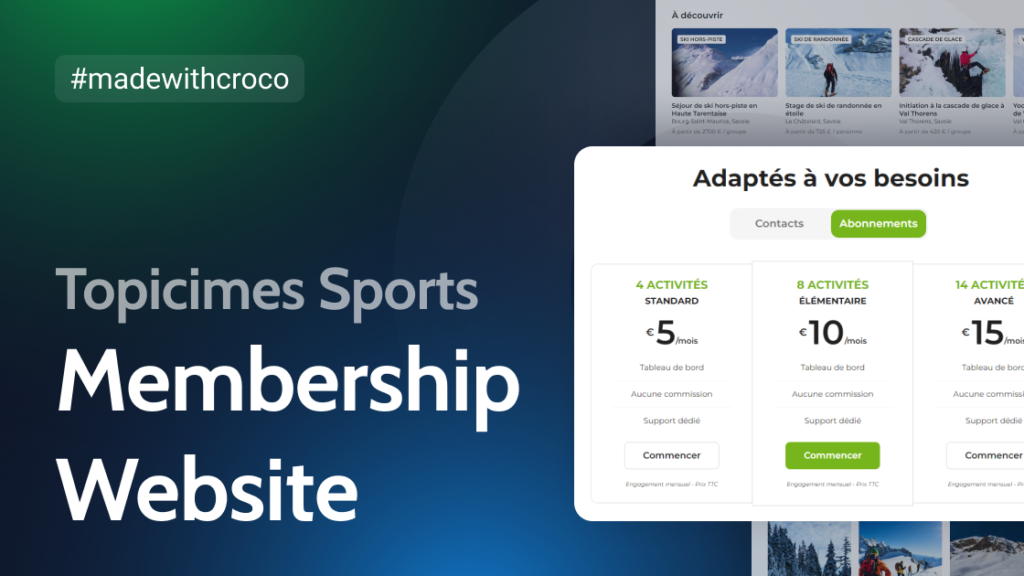 Topicimes Case – WordPress Sport Reservation Website with JetPlugins - Crocoblock