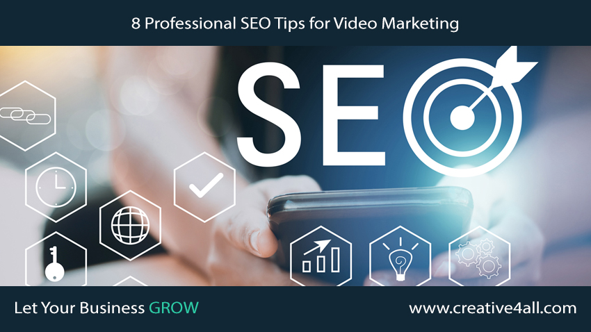 8 Professional SEO Tips for Video Marketing – Blog – Web Design – Digital Marketing – Social Media Marketing