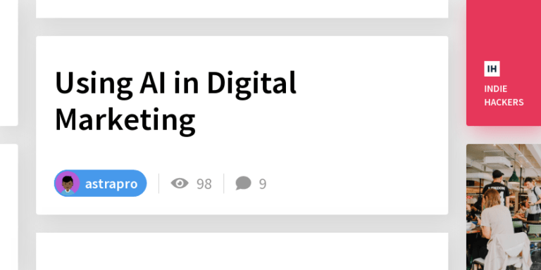 Using AI in Digital Marketing